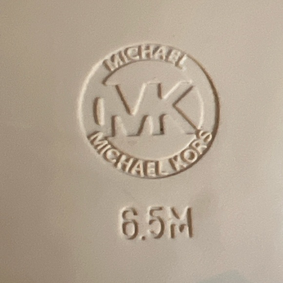 Michael Kors Gold and Cream Sandals - Picture 4 of 4